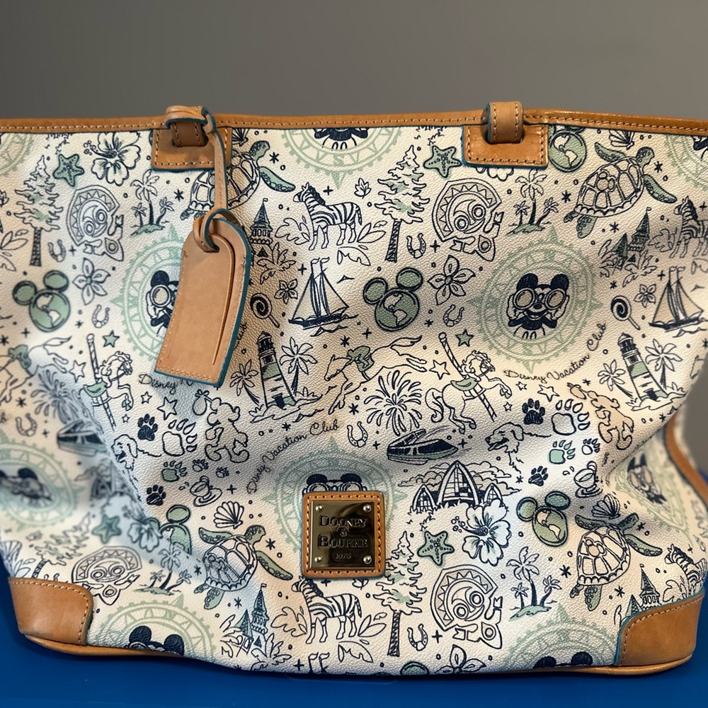 Dooney & Bourke X Disney Vacation Club 25th Anniversary Women's Tote Bag